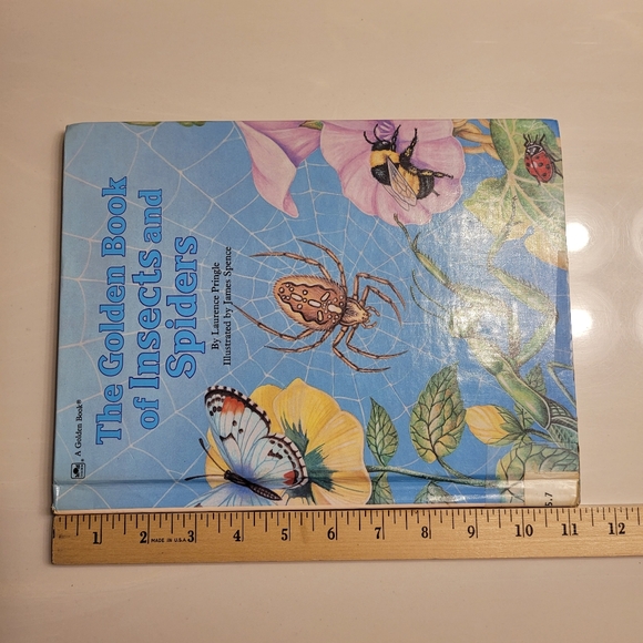 The Golden Book Of Insects And Spiders Hardcover 1990 By Pringle & Spence - Picture 7 of 16
